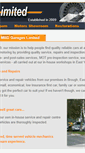 Mobile Screenshot of mrdgarages.com